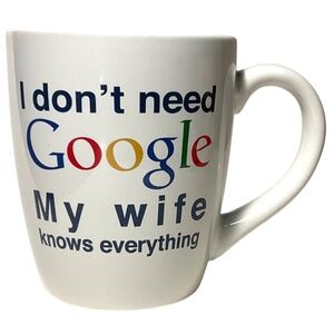 I Don’t Need Google Coffee Mug